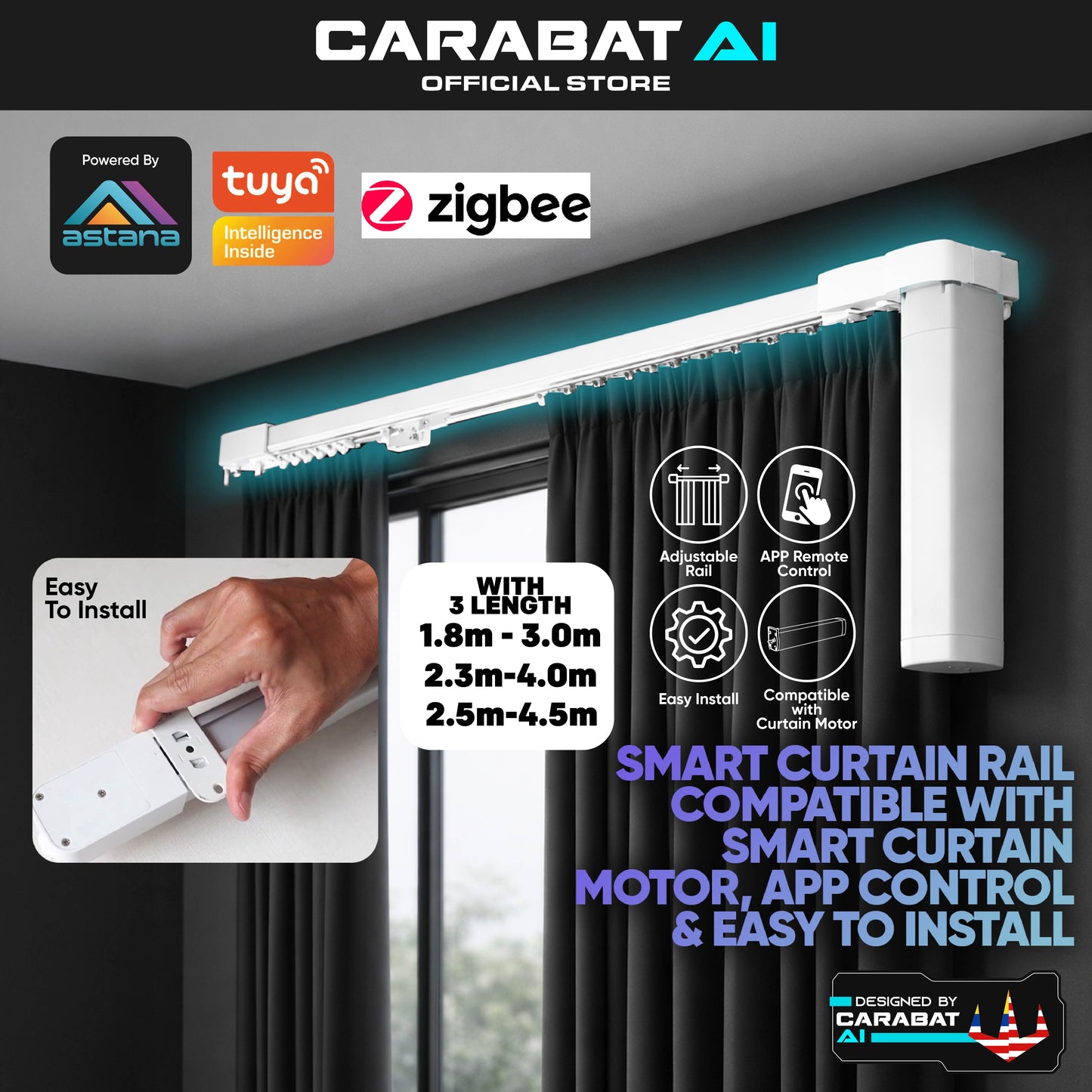 Smart Curtain Automation - Merdeka Bonanza Deals