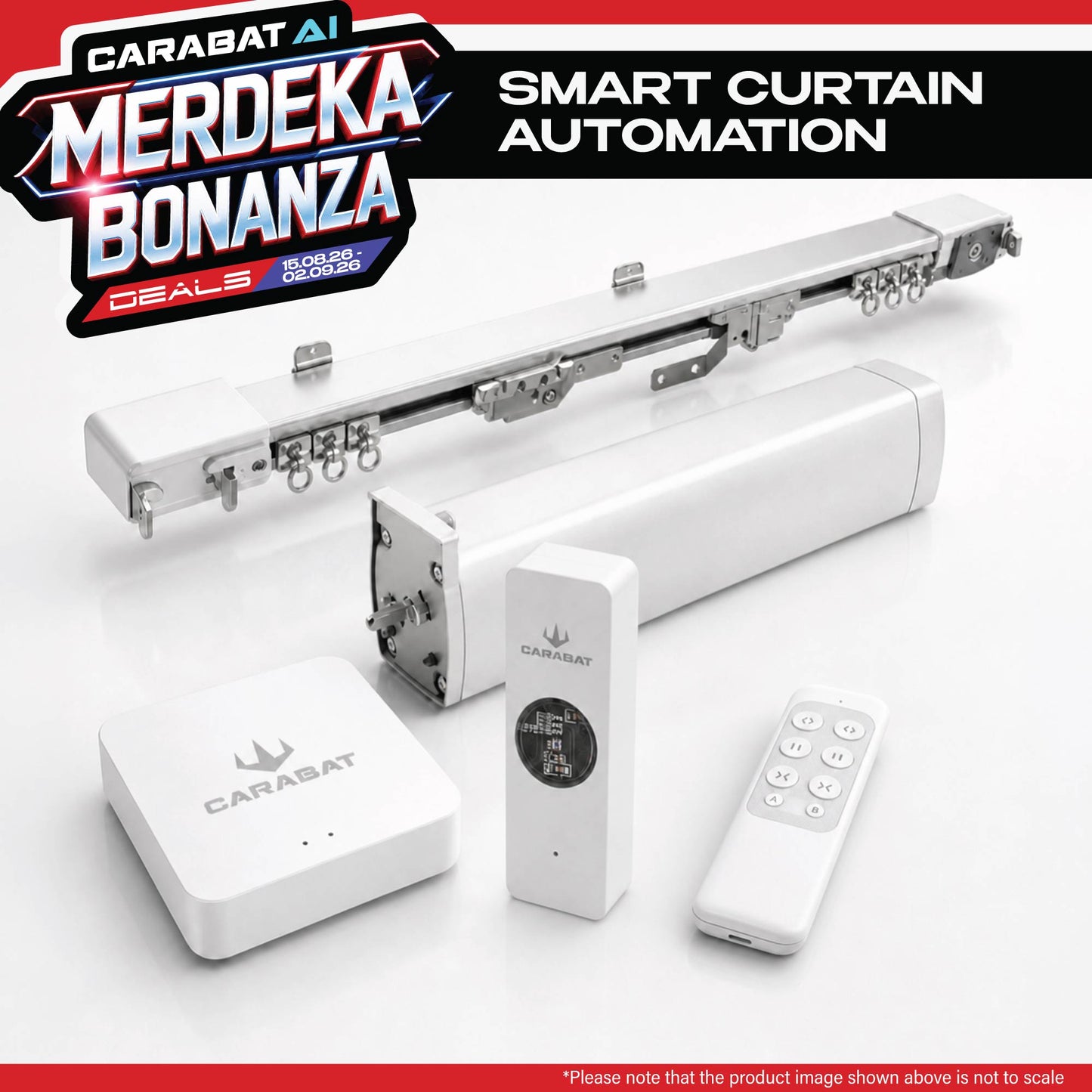 Smart Curtain Automation - Merdeka Bonanza Deals