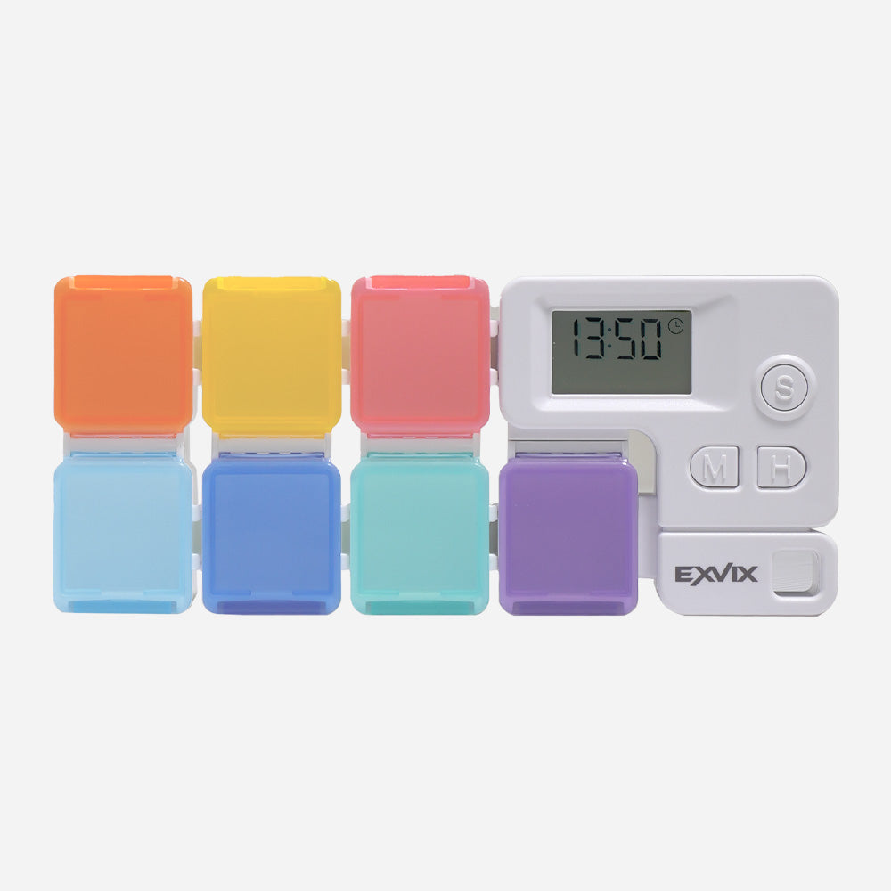 ExVix Portable Alarm Pill Box